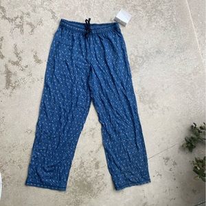 Geo Printed Knit Lounge Pants NWOT